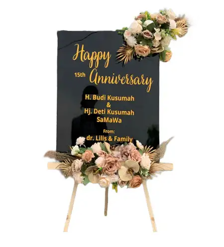 Papan Bunga Akrilik Palangka Raya