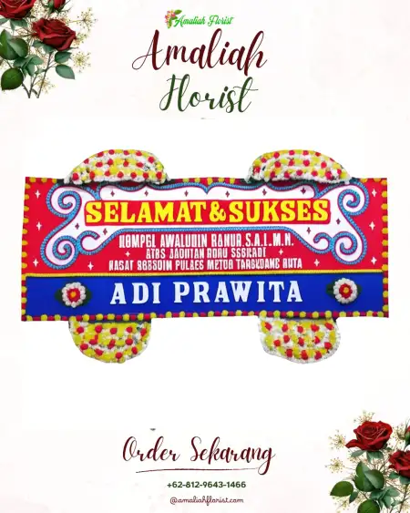 Papan Bunga Ucapan Selamat Palangka Raya